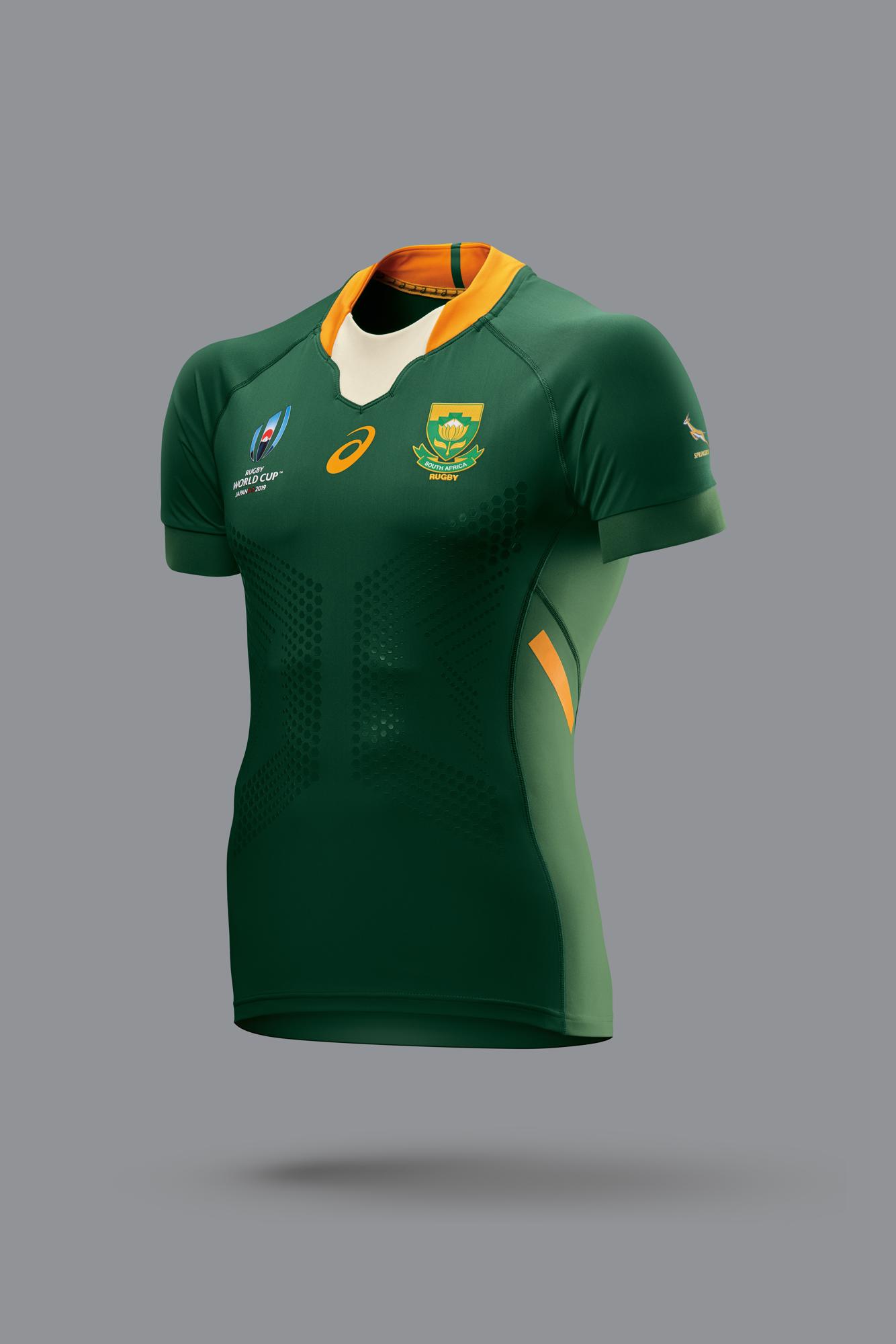 ASICS launch new ‘Unstoppable’ Springbok jersey for 2019 Rugby World